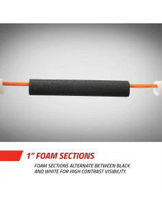 Banda Cruzada Elástica Gill Athletics 2.54 cm Acolchada para Salto 2