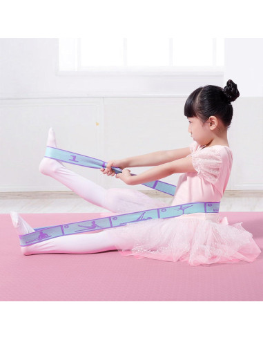 Correa de Estiramiento Ajustable Xensamy para Niños - Banda de Resistencia 8 Laos