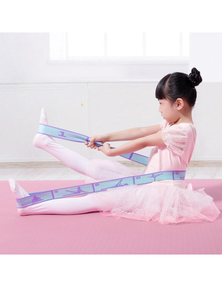 Correa de Estiramiento Ajustable Xensamy para Niños - Banda de Resistencia 8 Laos