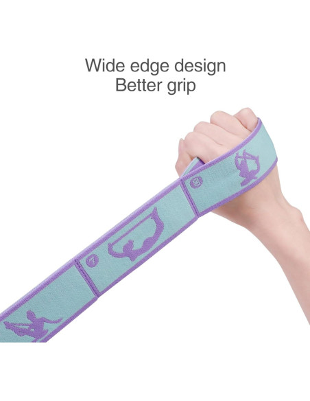 Correa de Estiramiento Ajustable Xensamy para Niños - Banda de Resistencia 8 Laos