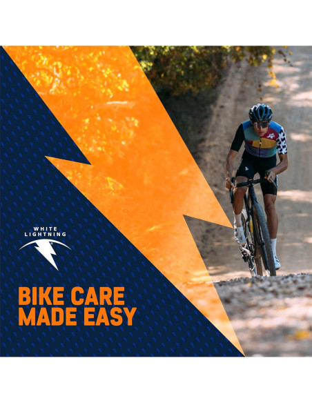Desengrasante seco para cadena de bicicleta White Lightning 510ml