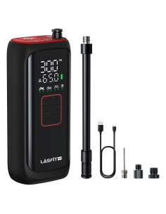 Bomba de Bicicleta Eléctrica LASFIT BM1 150PSI Inflación Rápida