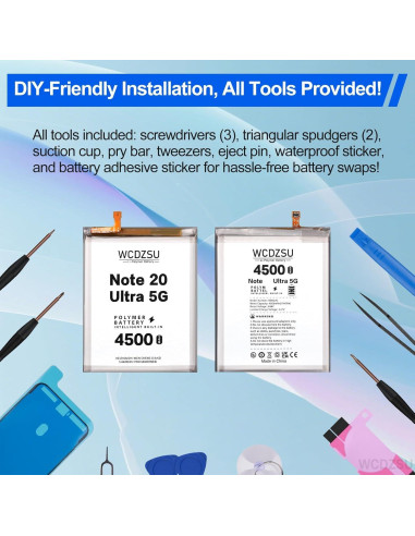 Batería Reemplazo Samsung Galaxy Note 20 Ultra 5G 4500mAh