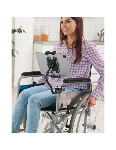 Soporte de Tablet Cuello de Ganso Woleyi 4-13" Ajustable