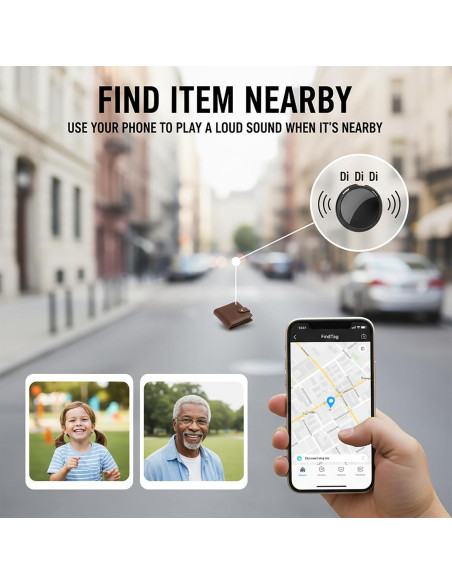 Rastreador GPS Votlik Sin Suscripción para iOS - Alarma y Seguimiento