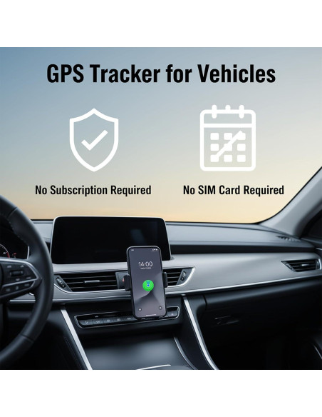 Rastreador GPS Votlik Sin Suscripción para iOS - Alarma y Seguimiento