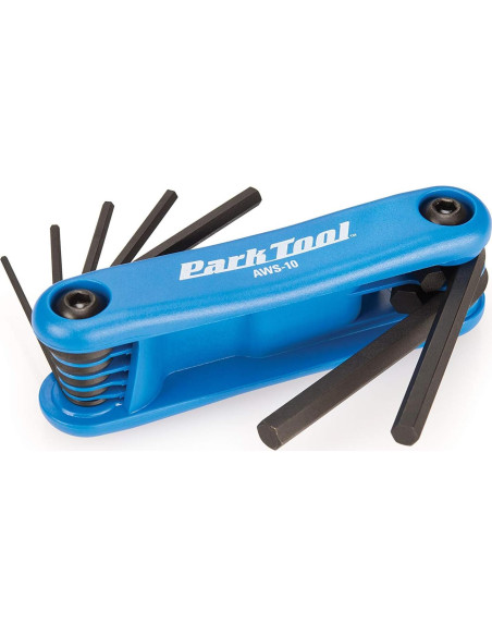 Juego de Llaves Allen Plegables Park Tool AWS-10 - 7 Piezas