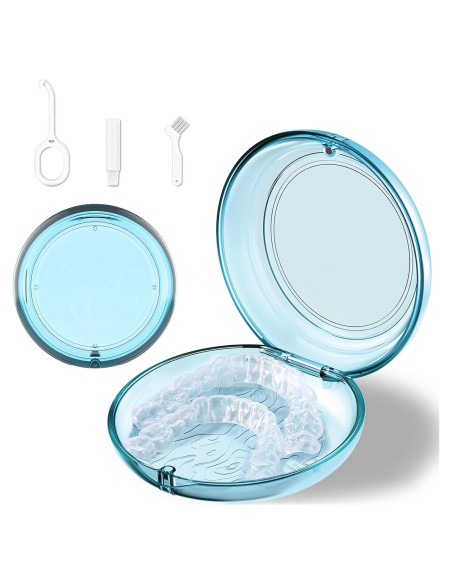 Estuche para Retenedor Heigoeost Azul con Cierre Magnético