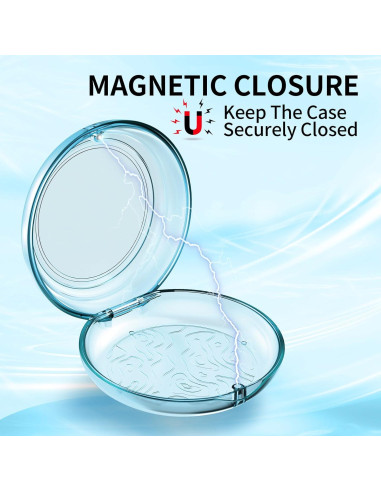 Estuche para Retenedor Heigoeost Azul con Cierre Magnético