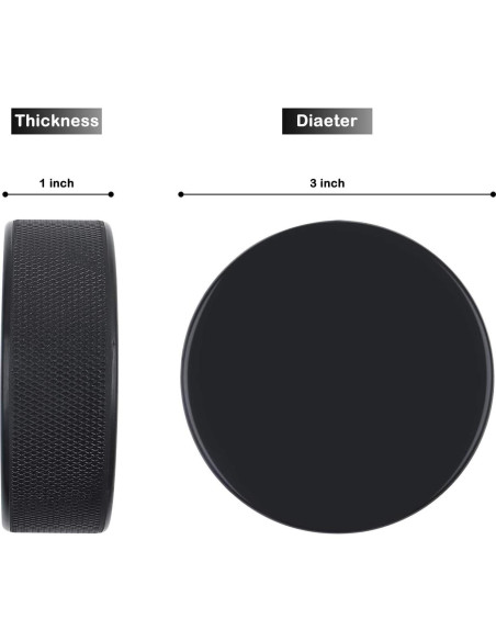 Discos de Hockey sobre Hielo Golden Sport HCP-50, 50pcs, 7.62cm