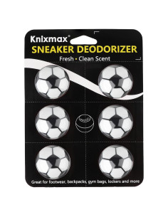 Bolas Desodorantes Naturales Knixmax para Zapatos - 6 Paquetes