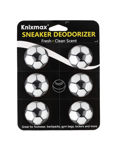 Bolas Desodorantes Naturales Knixmax para Zapatos - 6 Paquetes