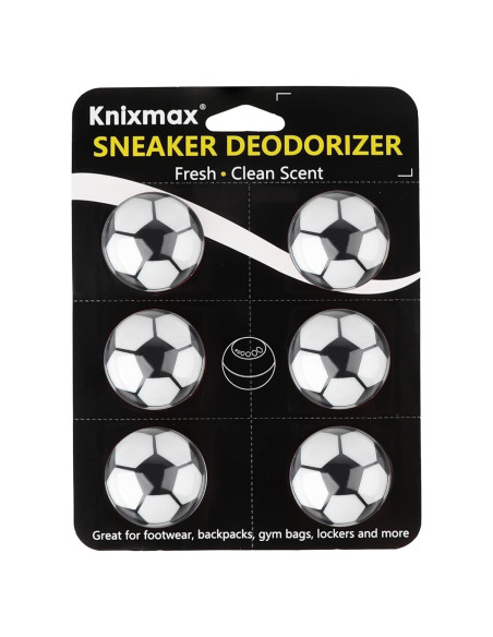 Bolas Desodorantes Naturales Knixmax para Zapatos - 6 Paquetes