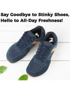 Bolas Desodorantes Naturales Knixmax para Zapatos - 6 Paquetes 2