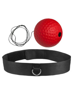 Bola de Reflexión para Entrenamiento de Boxeo Genérico - Rojo