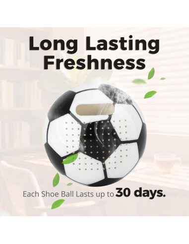 Bolas Desodorantes Naturales Knixmax para Zapatos - 6 Paquetes
