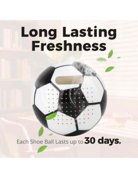 Bolas Desodorantes Naturales Knixmax para Zapatos - 6 Paquetes