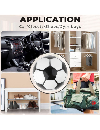 Bolas Desodorantes Naturales Knixmax para Zapatos - 6 Paquetes