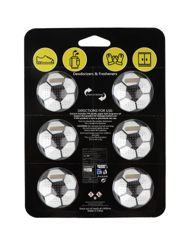Bolas Desodorantes Naturales Knixmax para Zapatos - 6 Paquetes