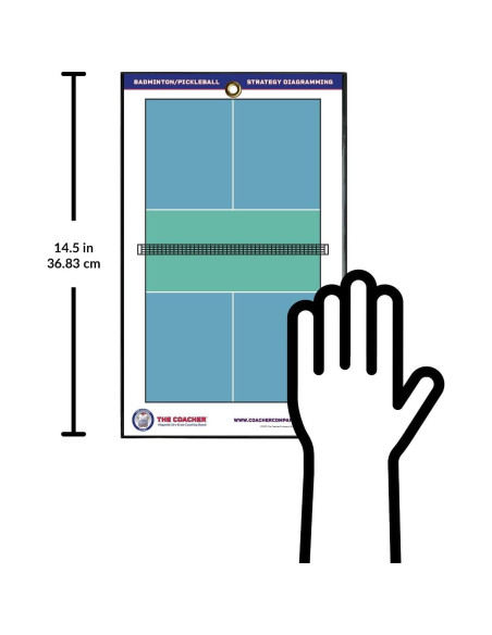 Tablero de Entrenamiento Magnético The Coacher C-1700 21.6x35.6cm