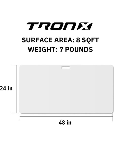 Almohadilla de Tiro de Hockey TronX 61x122 cm Resistente