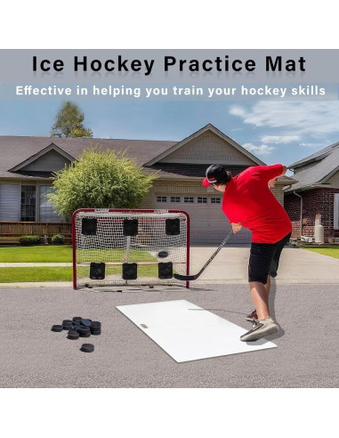 Almohadilla de Tiro de Hockey TronX 61x122 cm Resistente