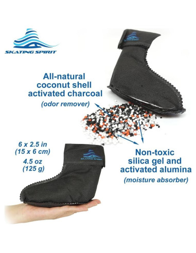 Eliminador de Olores y Humedad Espiritu del Patinaje 15x6 cm