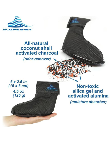 Eliminador de Olores y Humedad Espiritu del Patinaje 15x6 cm