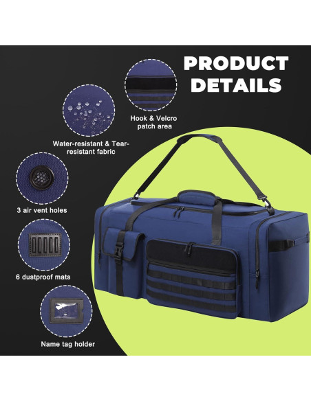Bolsa de Deporte 130L PSL Home Azul - Resistente y Amplia