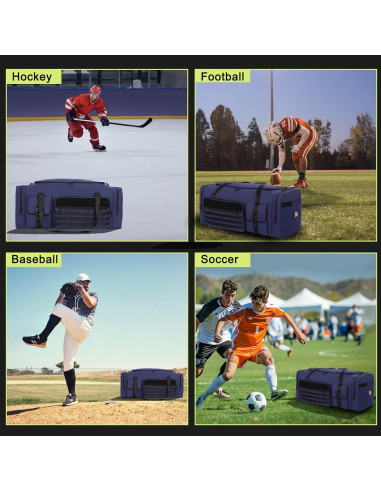 Bolsa de Deporte 130L PSL Home Azul - Resistente y Amplia