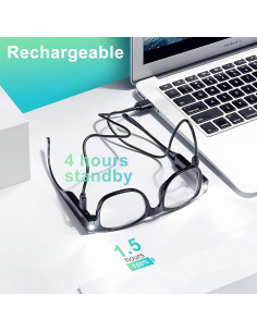 Gafas de lectura SKYWAY con luz LED recargable unisex 2