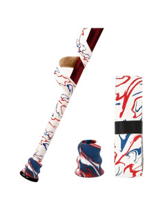 Cinta de agarre para bate de béisbol LUODAKA 110cm con pomo