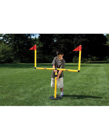 Conjunto de postes de gol de fútbol juvenil Franklin Sports - Ajustable 1.22 a 1.83 m