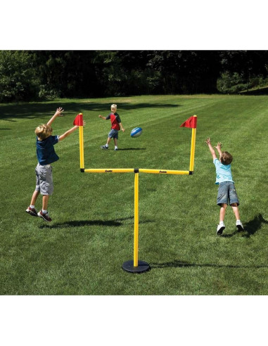 Conjunto de postes de gol de fútbol juvenil Franklin Sports - Ajustable 1.22 a 1.83 m