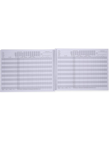 Libro de Puntuación de Baloncesto Elite Clipboards - 50 Juegos