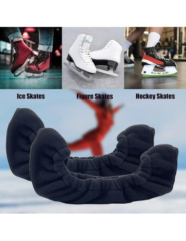 Cubiertas de cuchillas de patín sobre hielo Genérico jinnuo-006-L