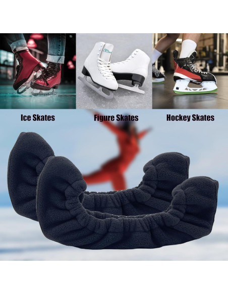 Cubiertas de cuchillas de patín sobre hielo Genérico jinnuo-006-L