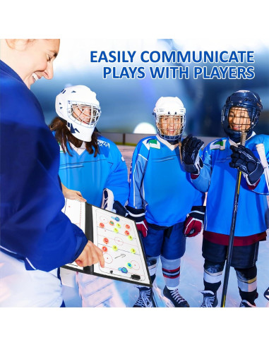 Tablero de Entrenamiento de Hockey sobre Hielo RoseFlower 53x31cm