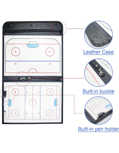 Tablero de Entrenamiento de Hockey sobre Hielo RoseFlower 53x31cm