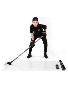 Pad de Tiro 76 x 152 cm ACE HOCKEY con Rebotador