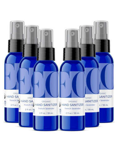 Spray Desinfectante de Manos Orgánico EO Lavanda 6x60ml