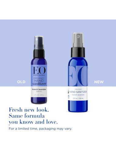 Spray Desinfectante de Manos Orgánico EO Lavanda 6x60ml