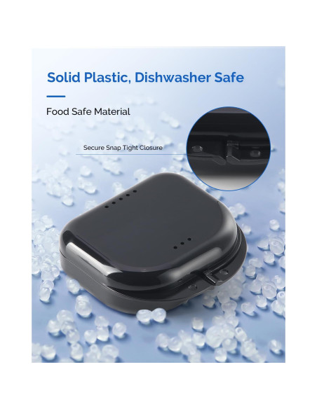 Estuche para Retenedor Ortodóntico JMU con Ventilación - 2 Pcs