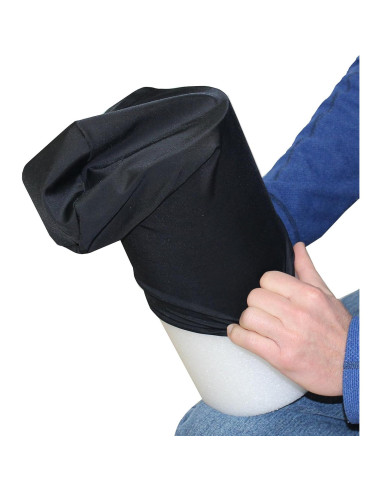 Cubierta de Espuma Negra para Rodillo de Rehabilitación Advantage 91.44 cm