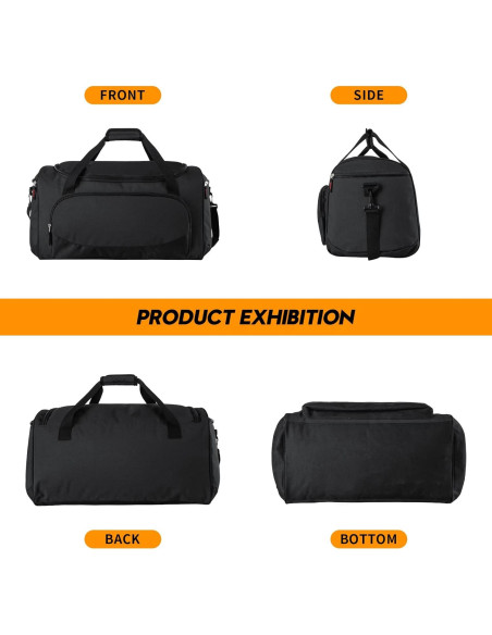 Bolsa de Gimnasio Uarition 55L para Hombres - Duffle Duradera
