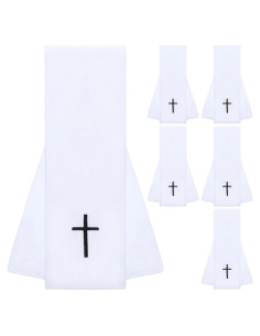 6 Toallas de Fútbol HunnmingRe con Cruz Cristiana 32x45 cm