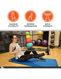 Cinta de Estiramiento Estática Body Sport 1.83 m para Fitness 2