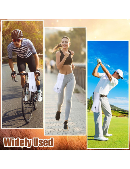 6 Toallas de Fútbol HunnmingRe con Cruz Cristiana 32x45 cm