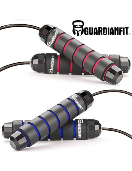 Cuerda de Saltar GuardianFit Ajustable para Fitness y Cardio