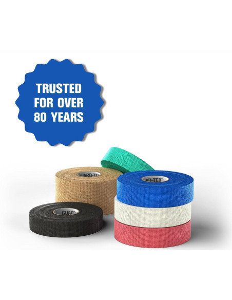 Cinta Autoadhesiva Guard-Tex Verde 1" - 12 Rollos 1080 pies